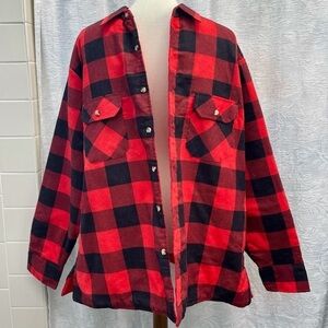 Trails End NWOT Buffalo Plaid Shirt Jacket